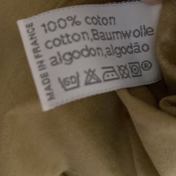 Large euro shams by Pierre Frey new paisley khaki all cotton price is for 3 new - Picture 3 of 4